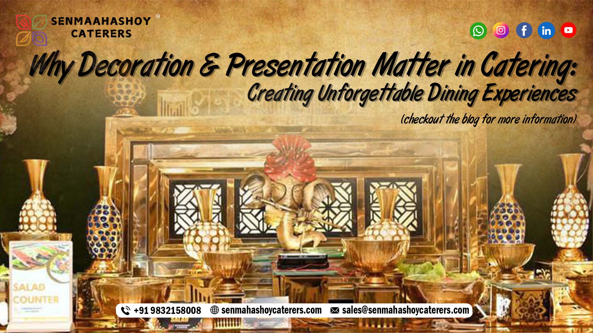 Why Decoration & Presentation Matter in Catering: Creating Unforgettable Dining Experiences